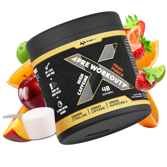 Magna X All-in-One Pre Workout Powder Drink