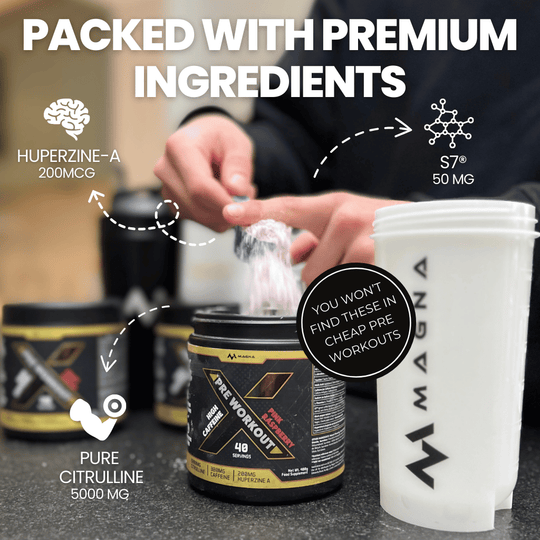 Magna X All-in-One Pre Workout Powder Drink