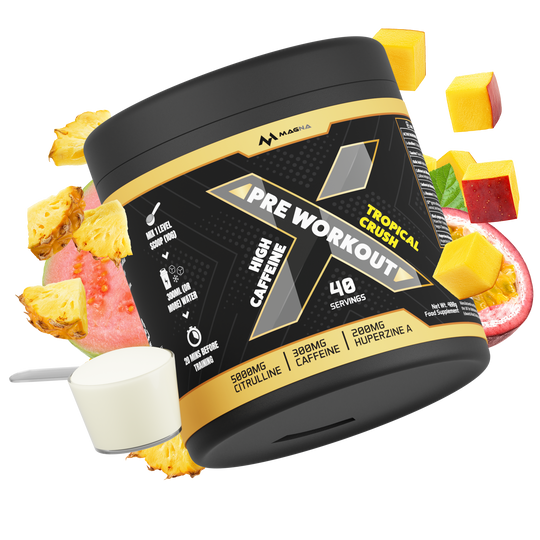 Magna X All-in-One Pre Workout Powder Drink