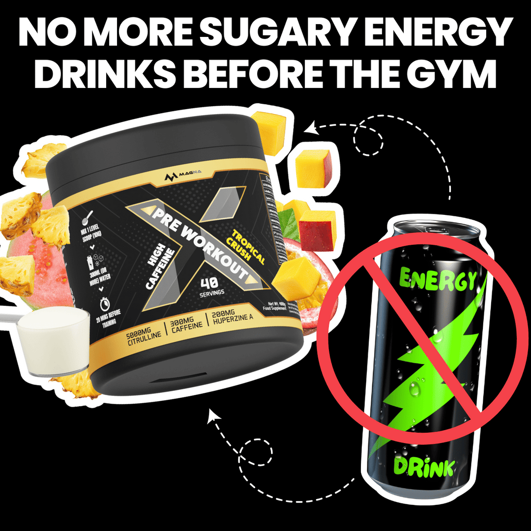 Magna X All-in-One Pre Workout Powder Drink