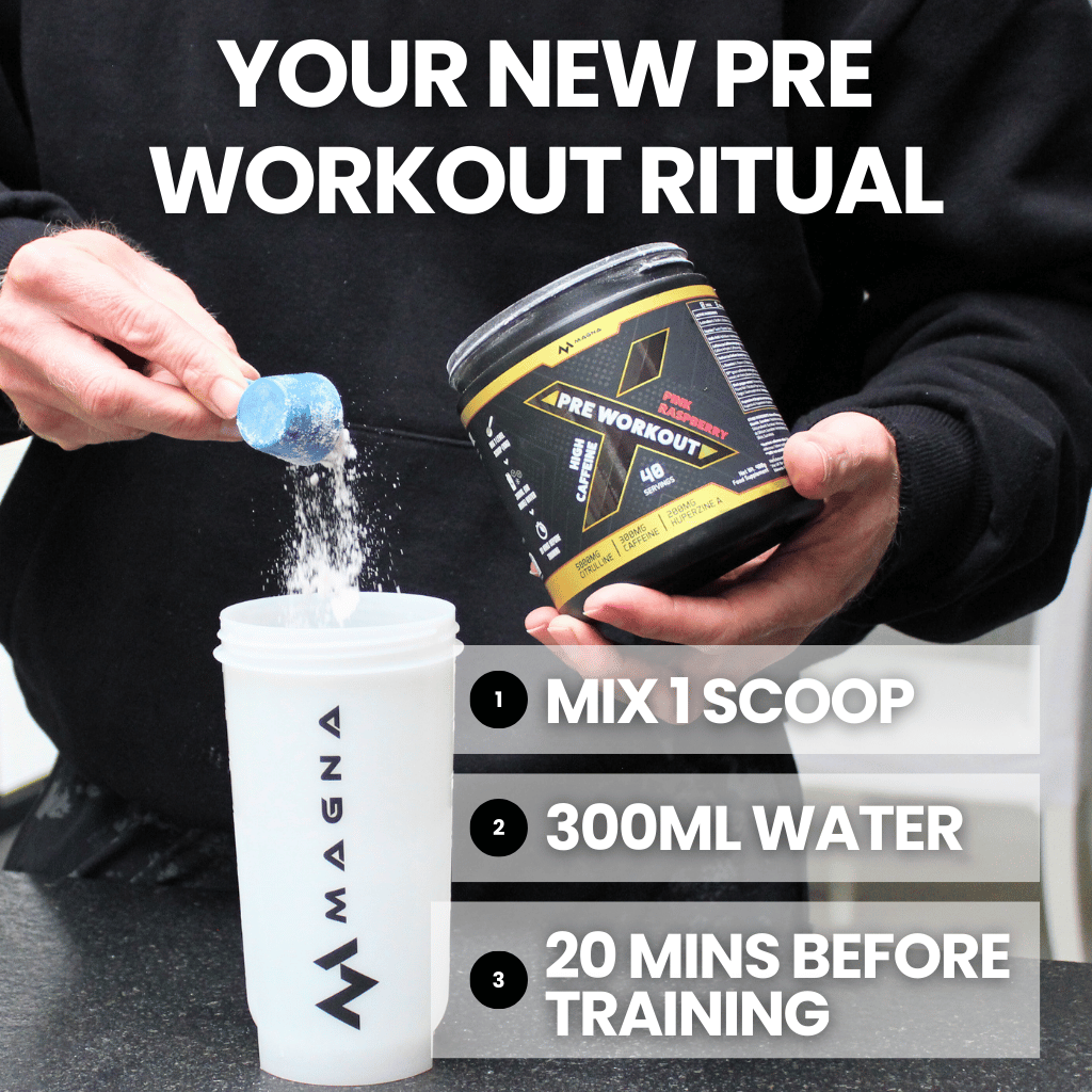 Magna X All-in-One Pre Workout Powder Drink