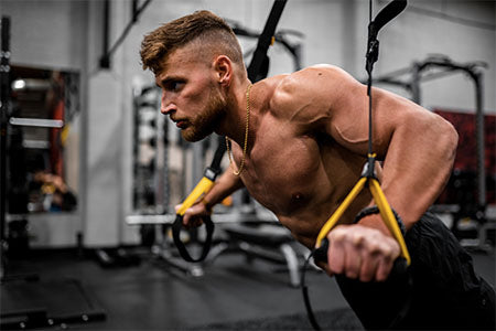 athlete working out with magna X pre workout