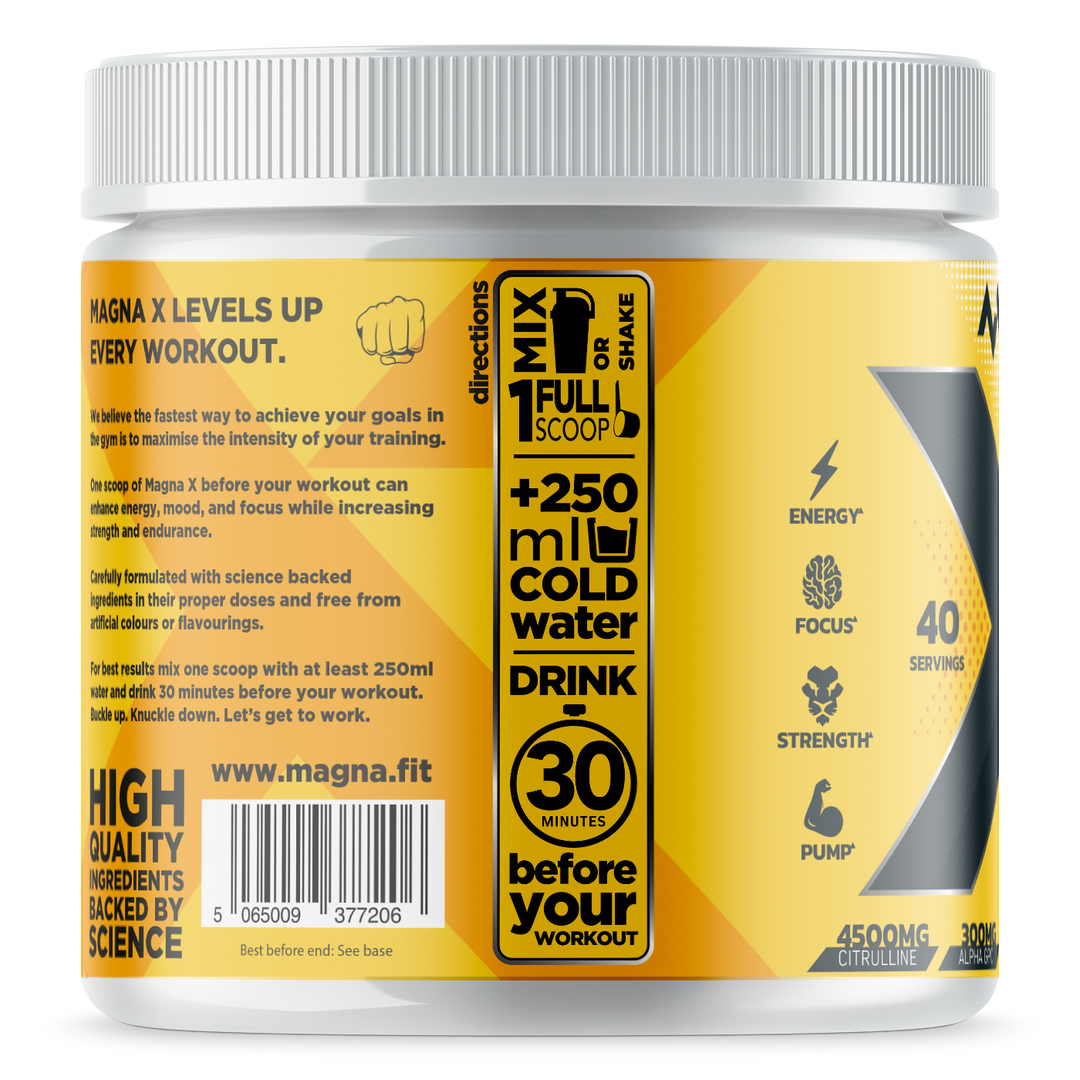 Magna X Pre Workout Drink (Old Formula)