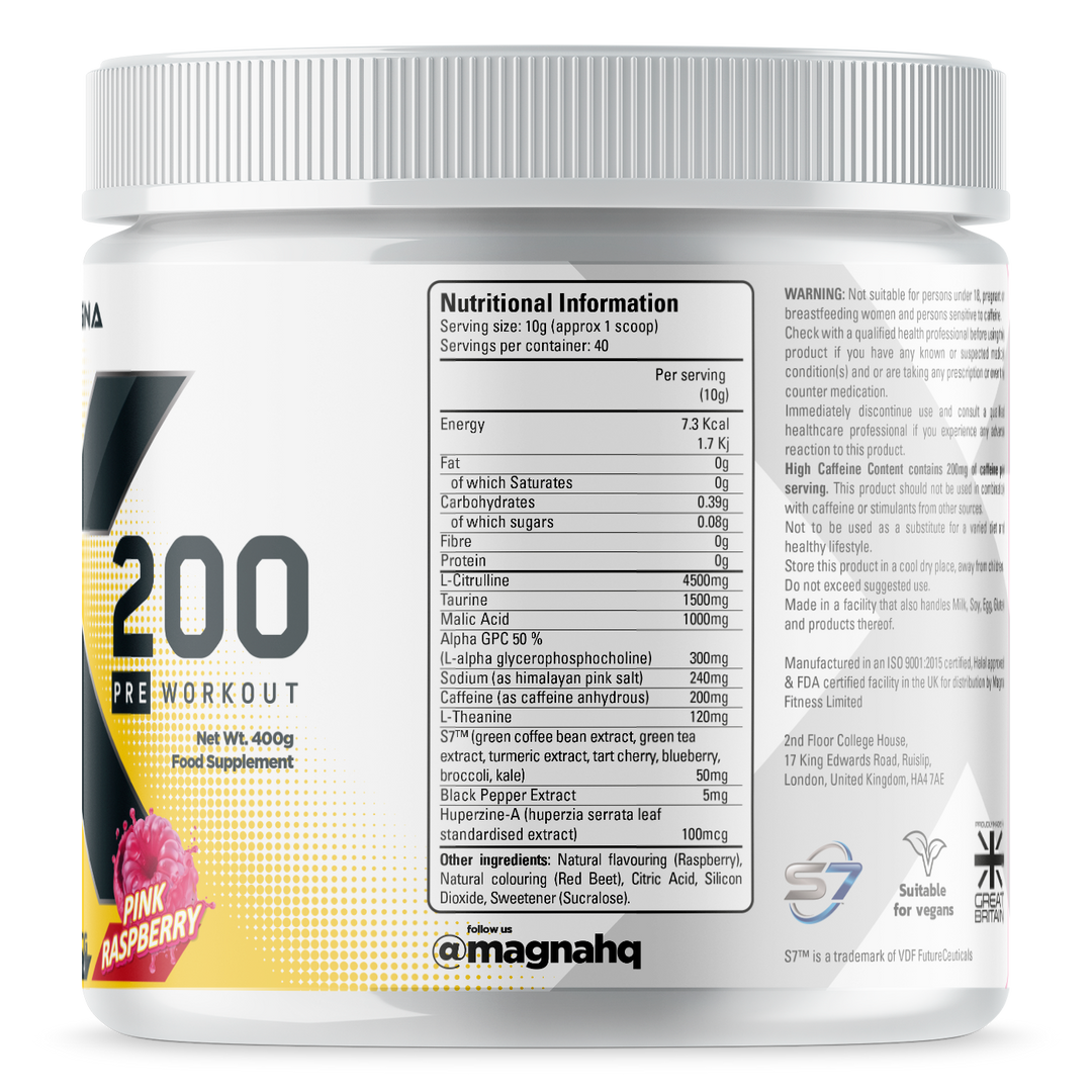 Magna X Pre Workout Drink (Old Formula)
